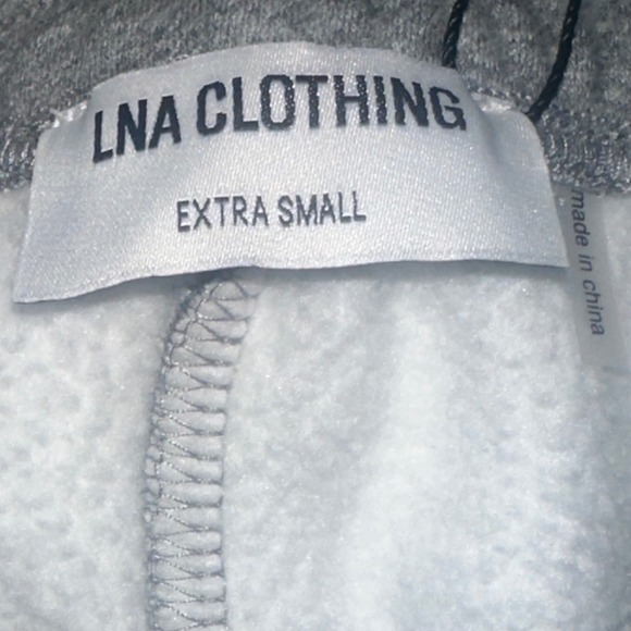 LNA Clothing Gray Sweatpants Joggers Lounge Pants Women's Casual Comfort Fit XS - Picture 3 of 11